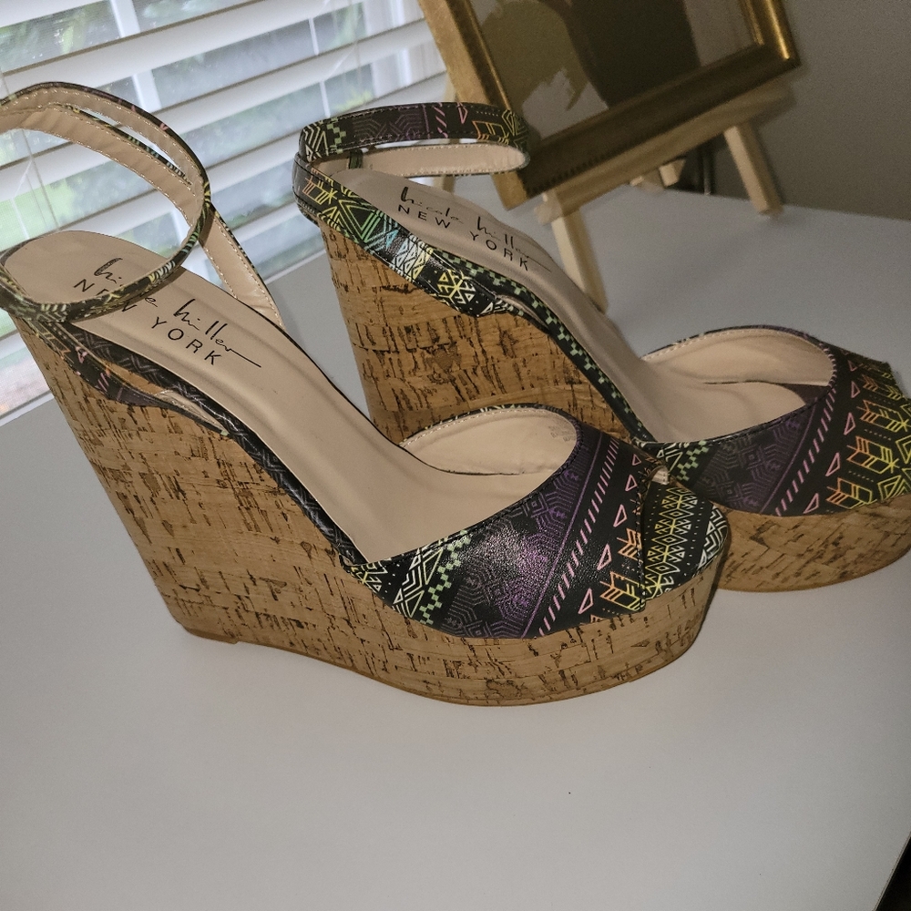 NICOLE Miller wedge sandals